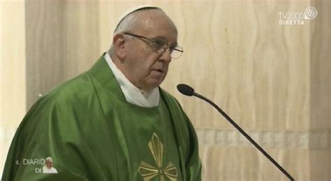 Omelia Di Papa Francesco A Santa Marta Del 18 Ottobre 2016 Prega Con Noi