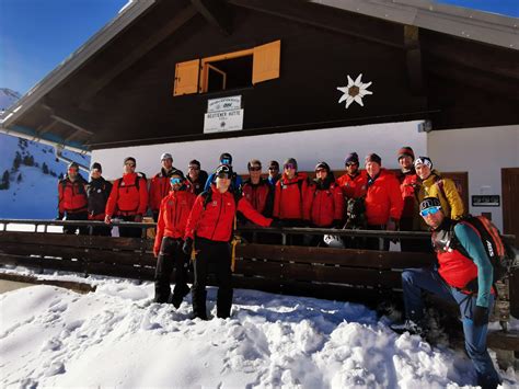 Winter Bung Ortsstelle Reutte Bergrettung Tirol