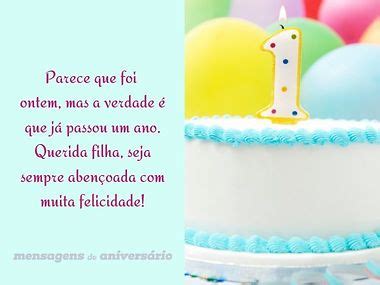 Mensagem De 1 Aninho - Parabéns para bebê de 1 aninho: frases para celebrar com amor ...