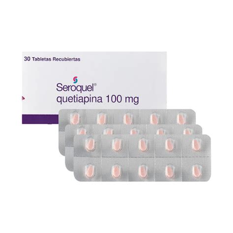 Seroquel Quetiapina Mg Astrazeneca Caja X Comprimidos