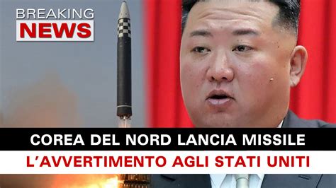 Corea Del Nord L Avvertimento Contro Gli Stati Uniti Breaking News