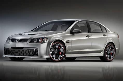 638-HP Pontiac G8 GXP Street Concept Headlines Pontiac's SEMA Show Stand