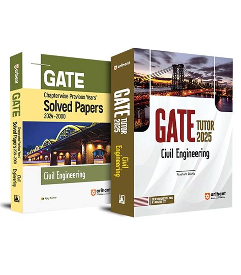 Arihant GATE Tutor Chapterwise Previous Years Solved Papers 2024