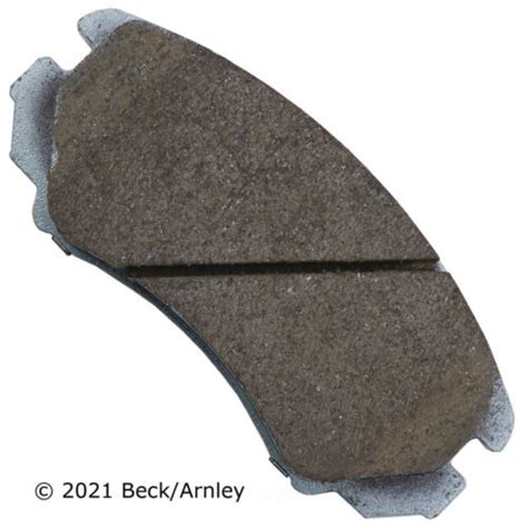 Frt Prem Brake Pads Beck Arnley 085 1706 Ebay