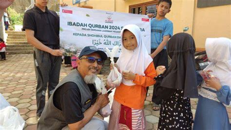 Laporan Distribusi Qurban 1445 H 2024 M LAZISWAF Pesantren Al Hilal