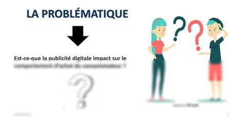 SOLUTION Presentation Du Pfe L Impact De La Publicit Digitale Sur La D