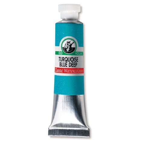 Old Holland Classic Artist Watercolor Turquoise Blue Deep 6 Ml Tube