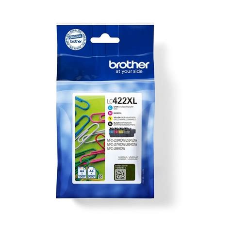 Brother Original HC Tinte Multipack BKCMY LC 422 LC422XLVAL Kaufen