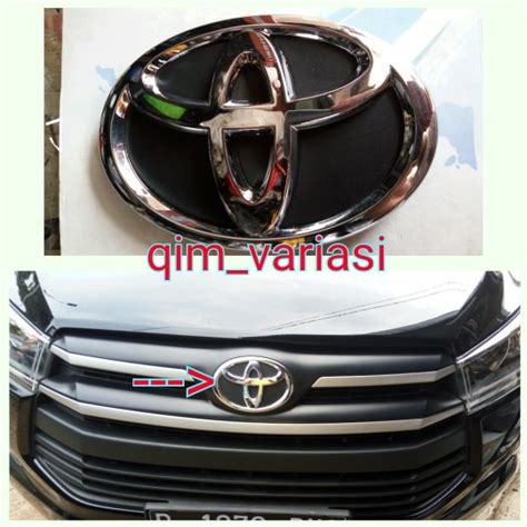 Jual Emblem Logo Toyota Innova Reborn Original Plus