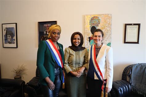 Rep Ilhan Omar On Twitter Rep Omar Met With Progressive French