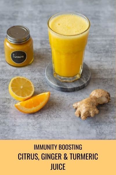 Immunity Boosting Citrus Ginger And Turmeric Juice Thermomix Diva