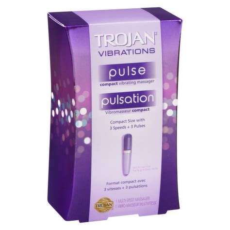 Trojan Vibrating Pulse Intimate Massager