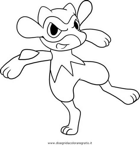 Pokemon Riolu Coloring Pages Printable