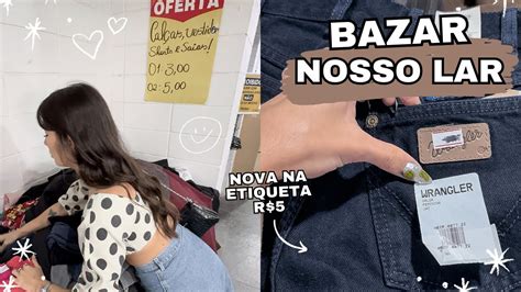 BRECHÓ BAZAR NOSSO LAR melhores bazares de São Paulo estava