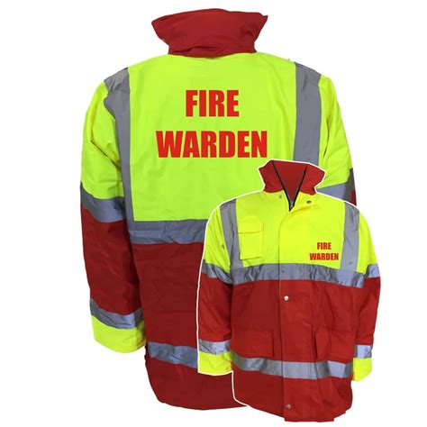 Fire Warden Premium Parka Brook Hivis Low Fee Top Quality