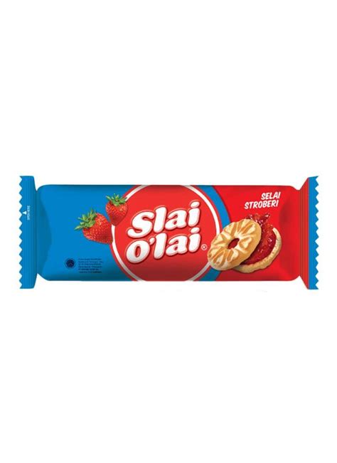 Roma Biscuit Susu Selai Slai O Lai Strawberry G Klik Indomaret