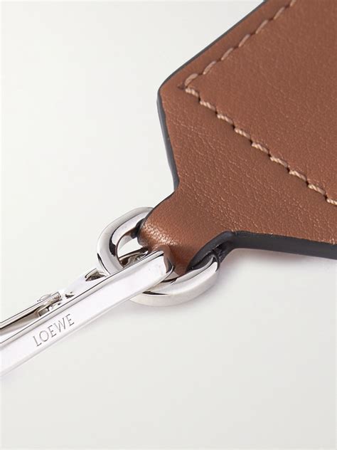 Loewe Anagram Leather Trimmed Webbing Jacquard Bag Strap Loewe