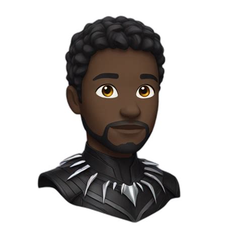 Black Panther Animal With Fire Ai Emoji Generator