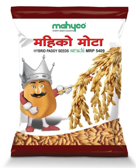 Hybrid Brown Mahyco Hybhid Paddy Mota For Agriculture Packaging Type