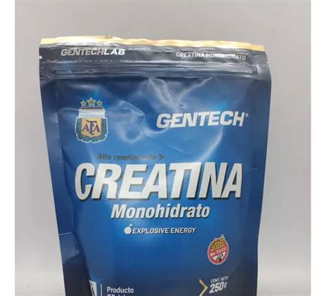 Creatina Monohidrato X Grs Gentech En Venta En San Isidro Bs As