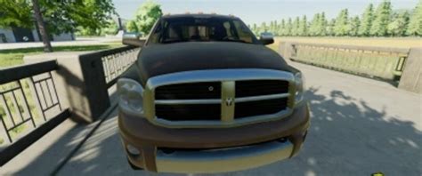 FS22 2008 Dodge Ram 2500 Mega Cab v 1 0 0 0 Cars Mod für Farming