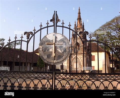 Church Gates Cochin Kerala Stock Photo - Alamy