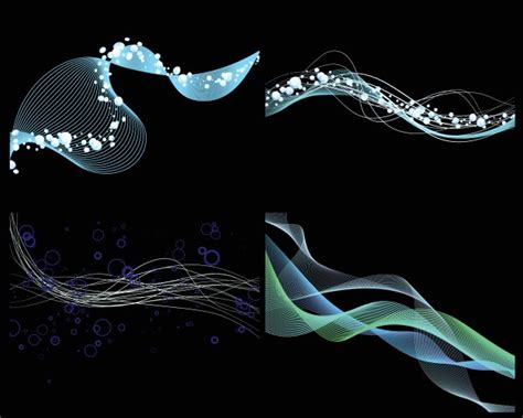 neon lighted circular curve shaped circle vector image