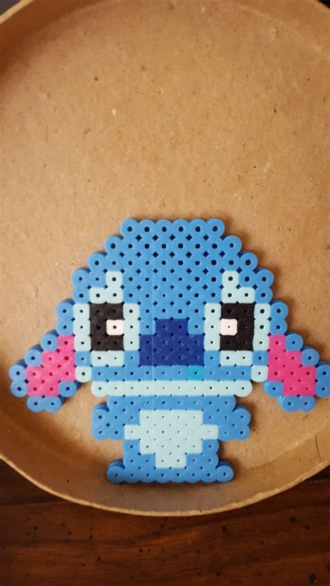 Stitch PerlerBeads Crafts SmallTokenCrafts Con Immagini