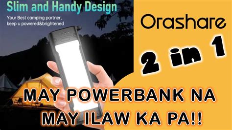 Orashare Power Bank With Light Mah Powerbank Youtube