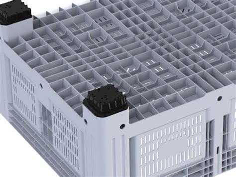 rigid racked  legged large volume container mega    naeco