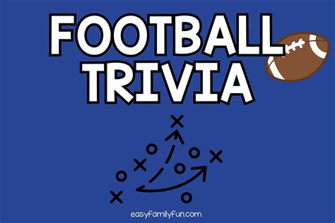 50 Best Football Trivia Questions for Kids