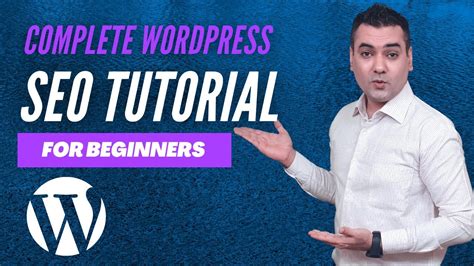 Wordpress Seo Tutorial For Beginners Step By Step Youtube