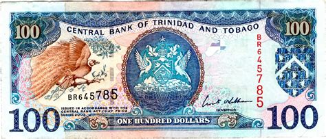 100 Dollars Trinidad And Tobago Numista