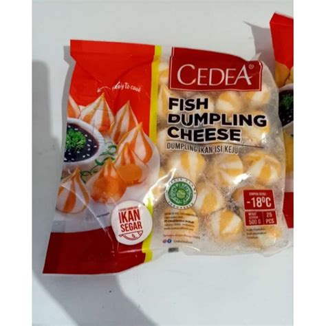 Jual Cedea Fish Dumpling Cheese 500gr Shopee Indonesia