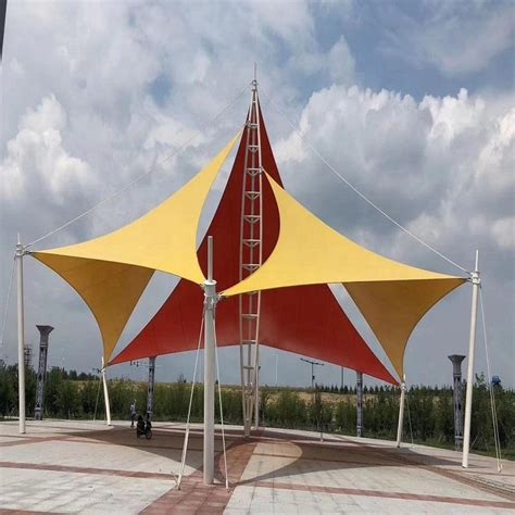 Membrane Structure Tent Stadium Tensile Fabric Roof Membrane Structure