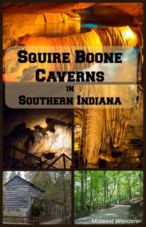 Exploring Squire Boone Caverns And Village Indiana Travel Iowa