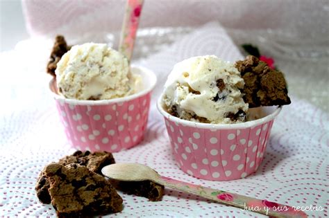 Julia Y Sus Recetas Helado De Vainilla Y Cookies