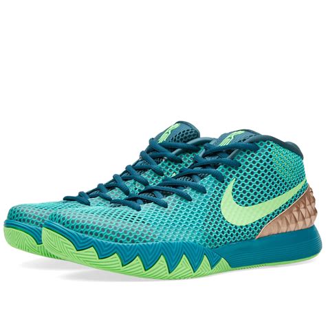 Nike Kyrie 1 Teal And Green Strike End Us