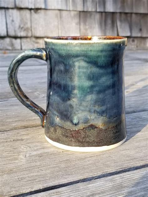 Pc Sapphire Float Glaze Layering Amaco Brent Pottery Mugs