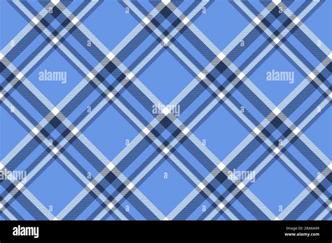 Tartan Plaid Background Diagonal Check Seamless Pattern Vector Fabric