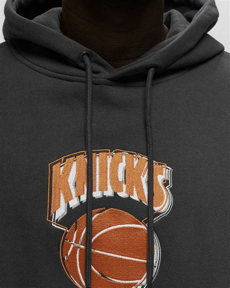 Mitchell & Ness Nba Hoodie New York Knicks Golden Hour Glaze Black ...