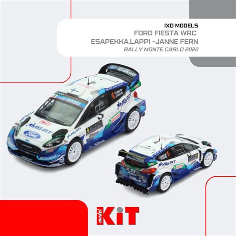 Ford Fiesta Wrc Wrc E Lappi J Fern Rallye Monte Carlo