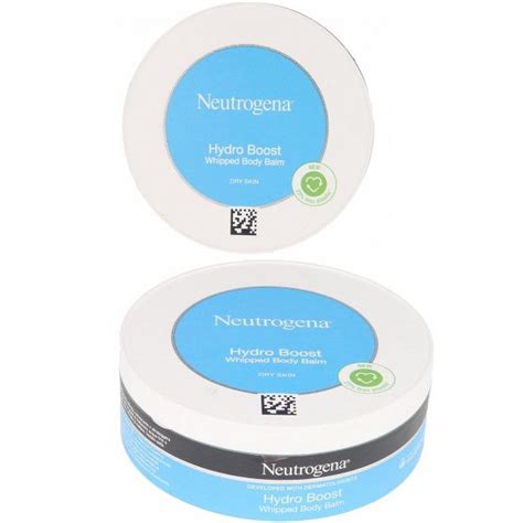 Neutrogena Hydro Boost Whipped Body Balm Ultra Light Formula 200ml Dry Skin