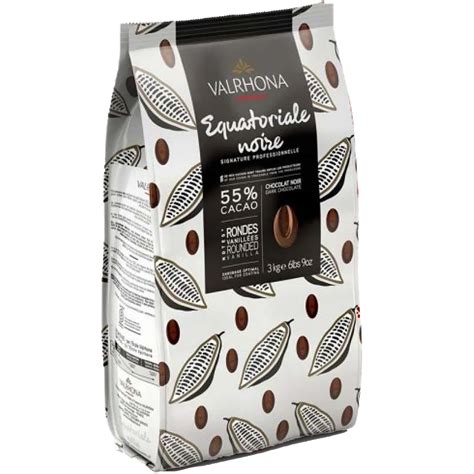 Valrhona Equatoriale Noire Dark Kg All For Baking