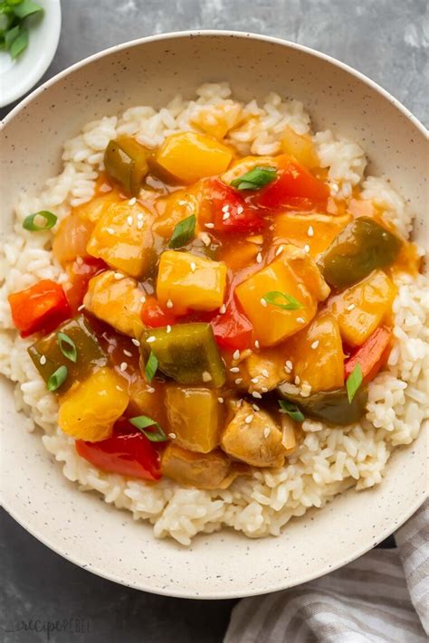 Instant Pot Sweet And Sour Chicken The Recipe Rebel