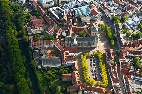 Osnabr Ck Aus Der Vogelperspektive Kirchengeb Ude Des Domes In Der