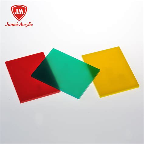 High Gloss Sheet Colored Perspex Acrylic Sheets For Laser Cutting