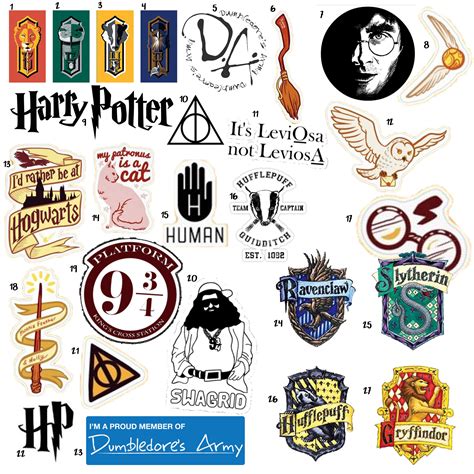 Harry Potter Tumblr Sticker Hobbies Toys Stationery Craft