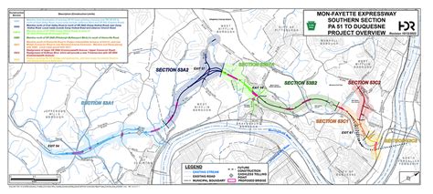 PA Route 51 to I-376 of the Mon/Fayette Expressway