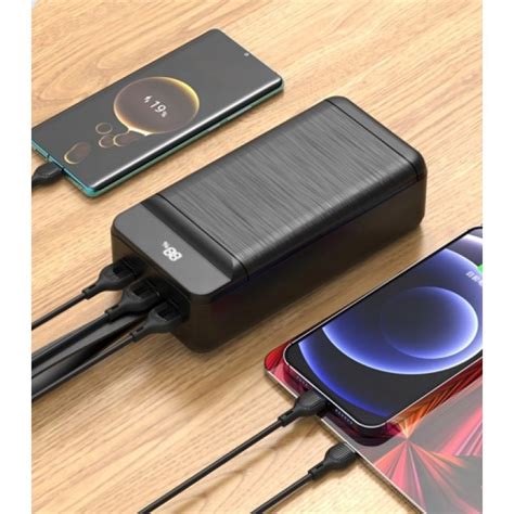 Power Bank Mah Qc W Pd W Usb C Led